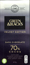 Green & Black's - Velvet Edition 70%