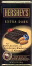 Hershey's - Extra Dark (with Cranberries, Blueberries, and Almonds)
