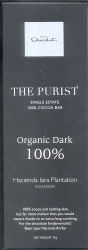 Hotel Chocolat - Purist Hacienda Iara Plantation Organic Dark 100%