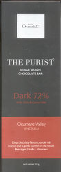 Hotel Chocolat - Purist Ocumare Valley Dark 72% with Chilli and Cocoa Nibs