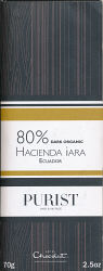 Hotel Chocolat - Purist Hacienda Iara 80%