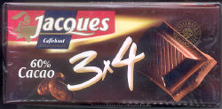 3 x 4 60% (Jacques Callebaut)
