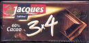 Jacques Callebaut - 3 x 4 60%