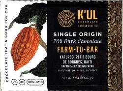 K'ul Chocolate - 70% Kafupbo, Petit Bourg de Borgnes, Haiti