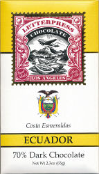 Costa Esmeraldas Ecuador (Letterpress)