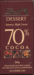 Dessert 70% (Lindt)