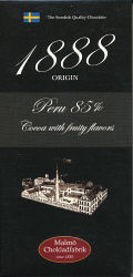 1888 - Peru 85% (Malmö Chocolate Factory)