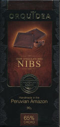 Dark Chocolate With Nibs (Orquidea)