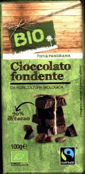 Pam & Panorama - Cioccolato fondente da Agricoltura Biologica 70%
