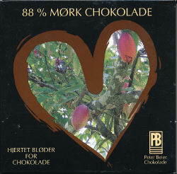 Peter Beier Chokolade A/S - 88% Mørk Chokolade
