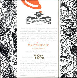 Rózsavölgyi Csokoládé - Cardamom 73%