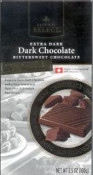 Extra Dark Dark Chocolate Bittersweet (Safeway Select)