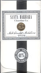 Milk Chocolate Medallions 41% (Santa Barbara Chocolate Co.)