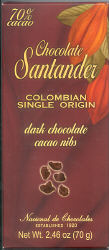 Santander - Dark Chocolate Cacao Nibs