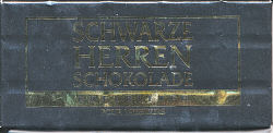 Schwarze Herren Schokolade - Bittersweet Chocolate