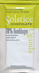 Solstice Chocolate - 70% Bundibugyo Uganda