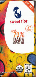 Pure 70% Dark Chocolate (Sweet Riot)