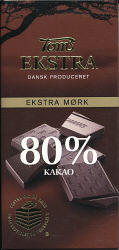 Ekstra Mørk (Extra Dark) 80% (Toms)
