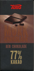 Ren Chokolade 77% Kakao (Toms)