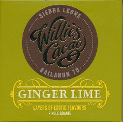 Willie's Cacao - Sierra Leone Kailahun 70 Ginger Lime