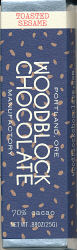 Woodblock Chocolate - Toasted Sesame