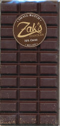 70% Cacao Belize (Zak's Chocolate)