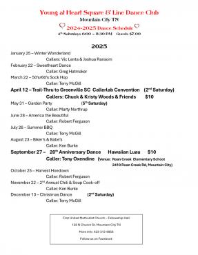 Young at Heart Square & Line Dance Club