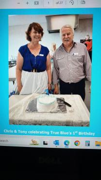 True Blue Squares - Plus