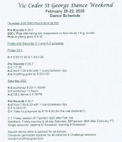 Flyer for A-C Dixies Special