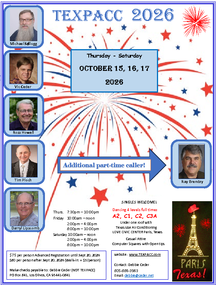 Flyer for TEXPACC