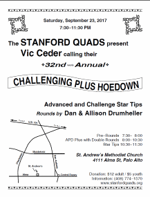 Flyer for Quads Hoedown