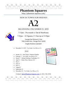 Flyer for Phantom Squares A2