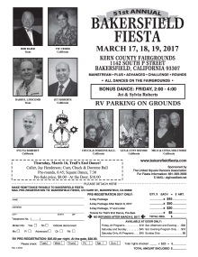 Flyer for Bakersfield Fiesta