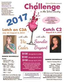 Flyer for Latch On C3A Week