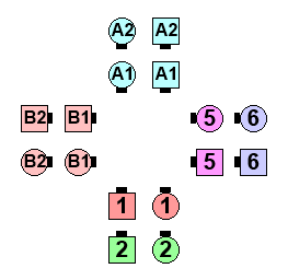 16-dancer kaleidoscope