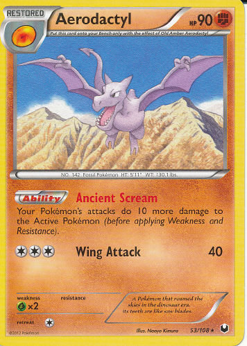 Aerodactyl - (Dark Explorers)