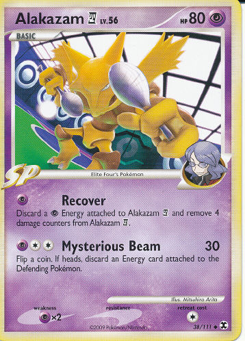 Alakazam 4 - (Platinum - Rising Rivals)