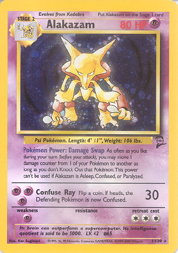 Alakazam - (Base Set 2)