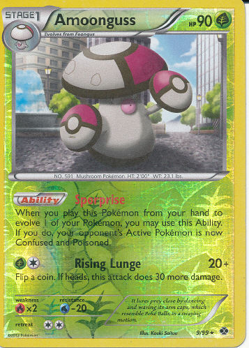 Amoonguss (Reverse Holo) - (Next Destinies)