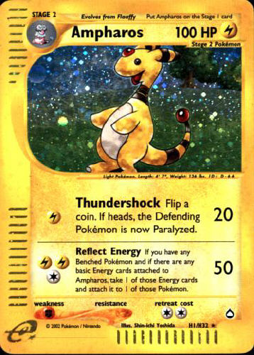 Ampharos - (Aquapolis (Holo Subset))