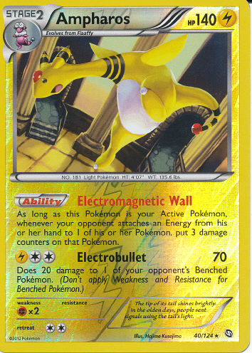 Ampharos (Reverse Holo) - (Dragons Exalted)