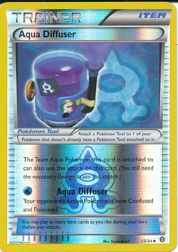 Aqua Diffuser (Reverse Holo) - (Double Crisis)