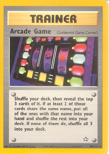Arcade Game (Goldenrod Game Corner) - (Neo Genesis)