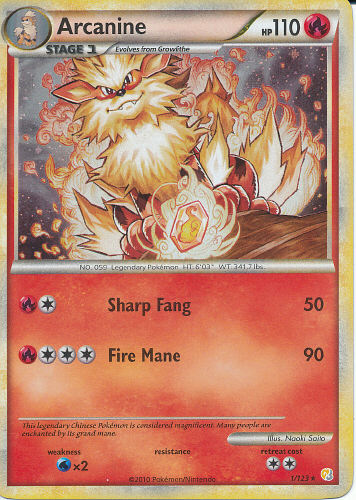 Arcanine - (HeartGold & SoulSilver)