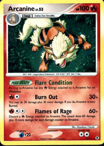 Arcanine - (Platinum - Rising Rivals)