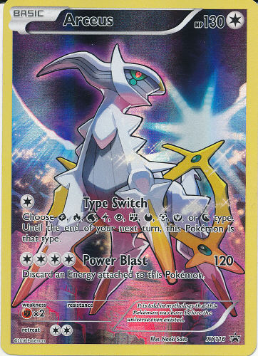 Arceus (Full Art) - (XY Black Star Promos)