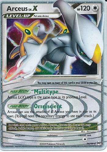 Arceus LV. X - (Platinum - Arceus)