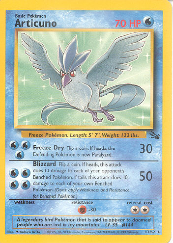 Articuno - #144 -  Pokédex