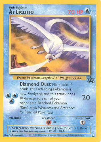 Articuno - (Wizards Black Star Promo)