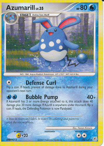 Azumarill - (Diamond And Pearl Base Set)